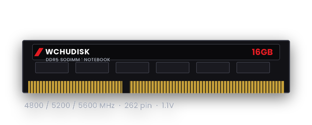 Wchudisk DDR5 SODIMM