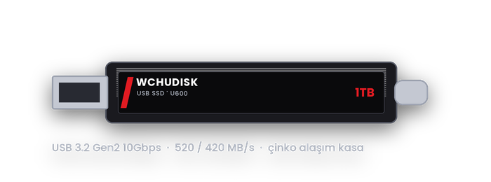 Wchudisk U600 Serisi